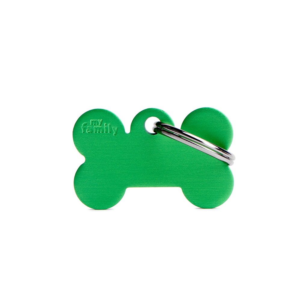 MyFamily Small Bone Aluminum Green