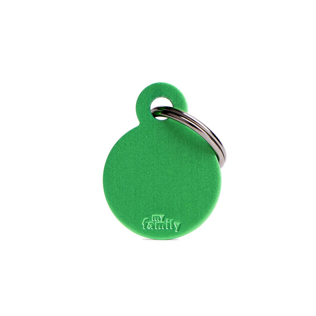 MyFamily Small Round Aluminum Green