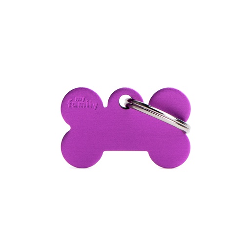 [MF25819] MyFamily Small Bone Aluminum Purple