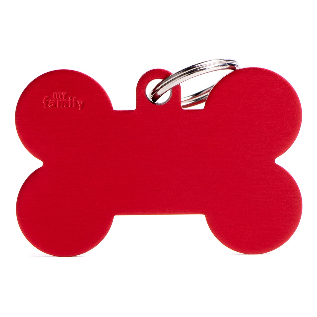 MyFamily Red XL Aluminum Bone