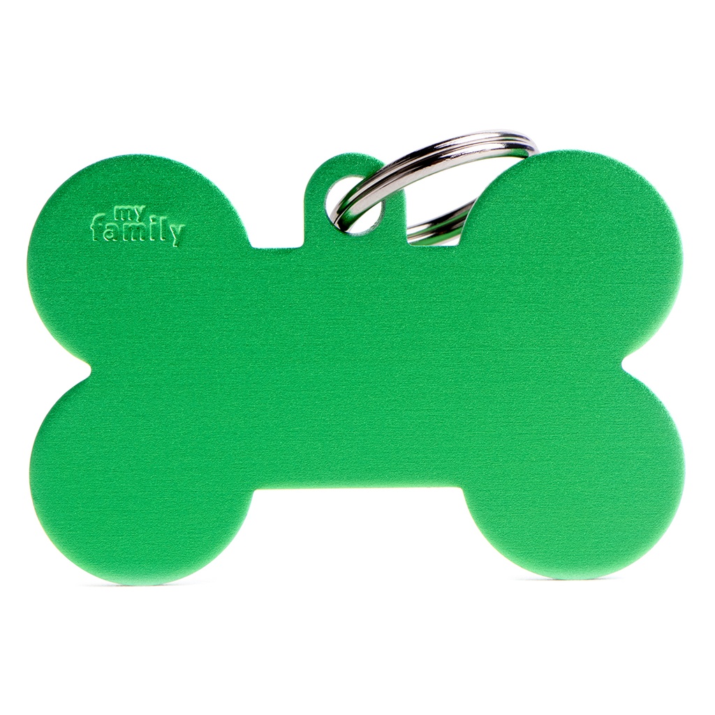MyFamily Green XL Aluminum Bone