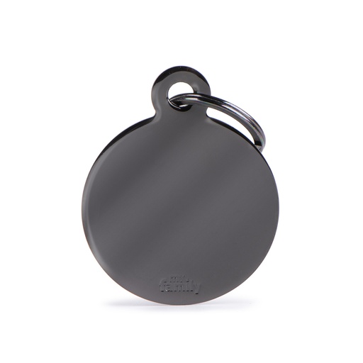[MF85088] MyFamily Big Round Black Brass