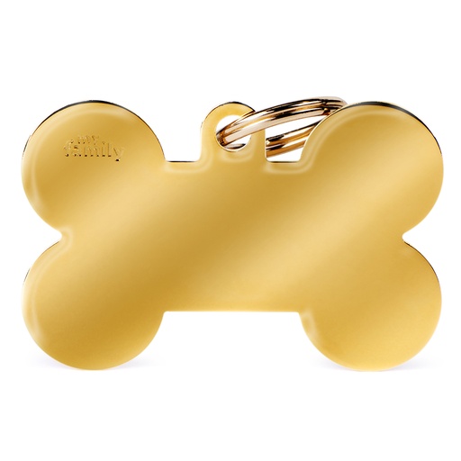 [MF27386] MyFamily XL Bone Golden Brass