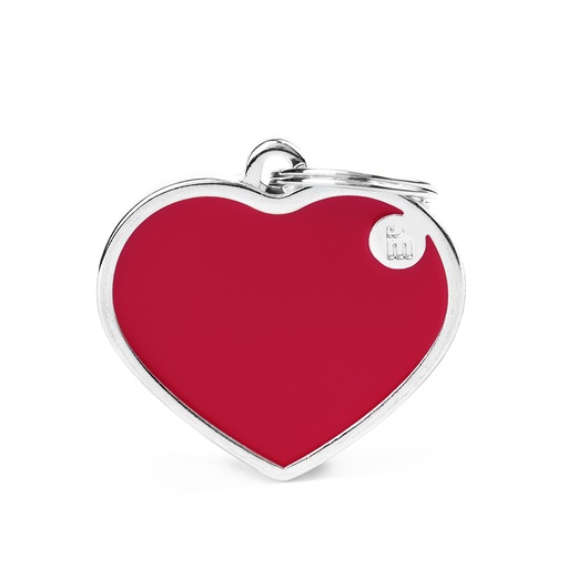 [MF21587] MyFamily Big Heart Red