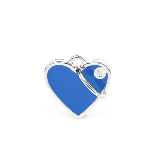 [MF21590] MyFamily Small Heart Blue