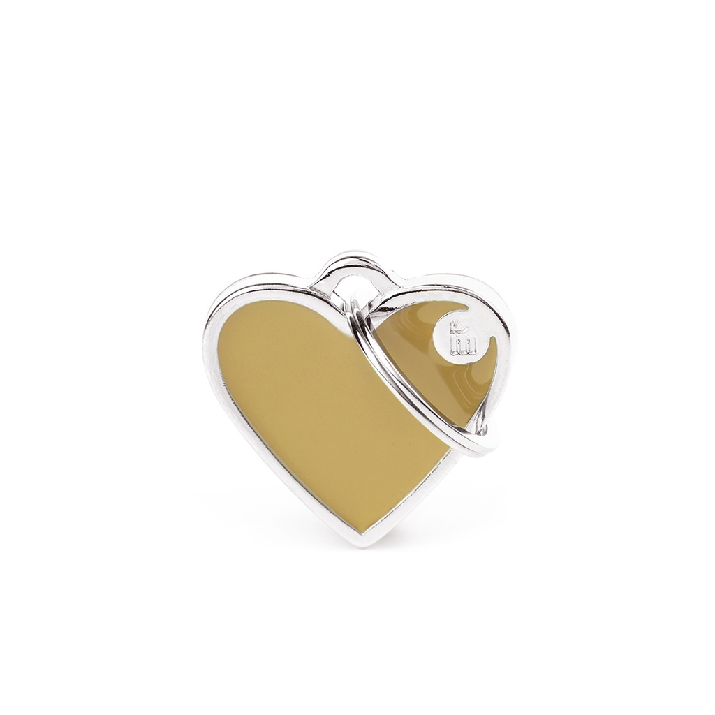 MyFamily Small Heart Brown