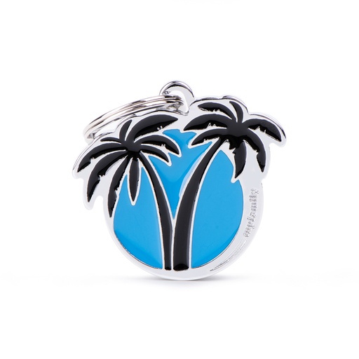 [MF85222] MyFamily Light Blue Palm