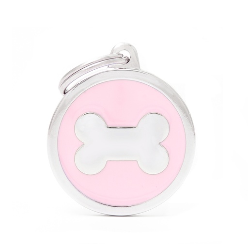 [MF25941] MyFamily Pink Big Circle Bone