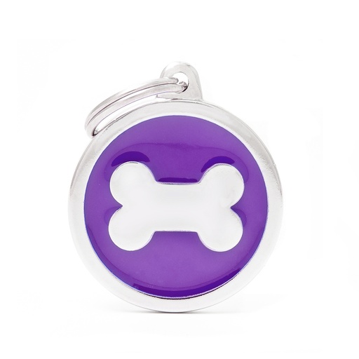 [MF25942] MyFamily Purple Big Circle Bone