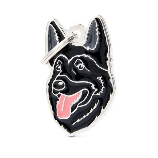 [MF27100] MyFamily Black German Sheperd