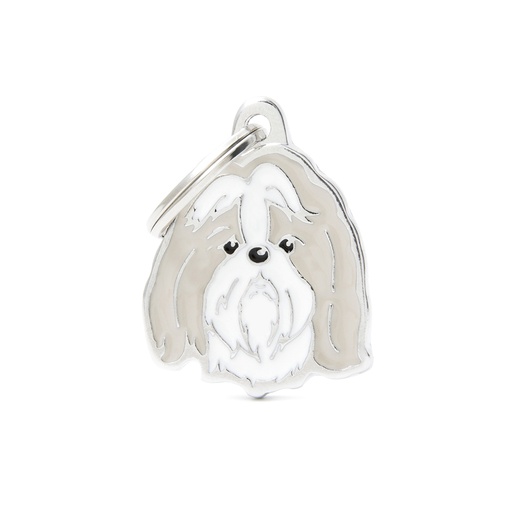 [MF25859] MyFamily Grey Shih Tzu