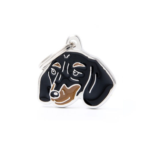 [MF25856] MyFamily Black & Tan Dachshund