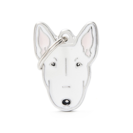 [MF25814] MyFamily Black And White Bull Terrier 