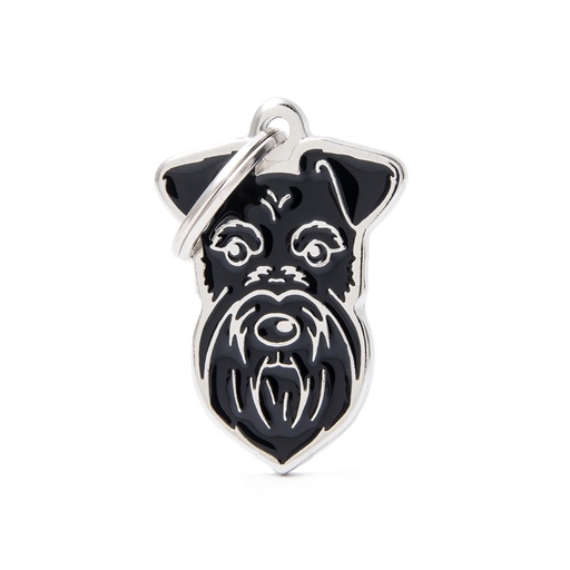 [MF27080] MyFamily Black Schnauzer