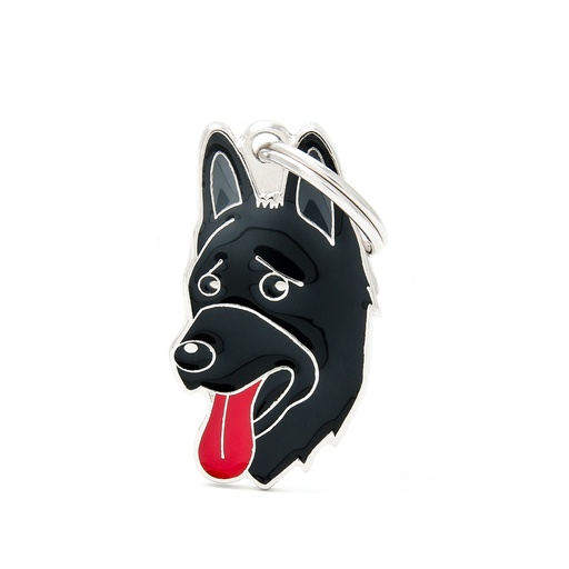 [MF25976] MyFamily Black German Sheperd