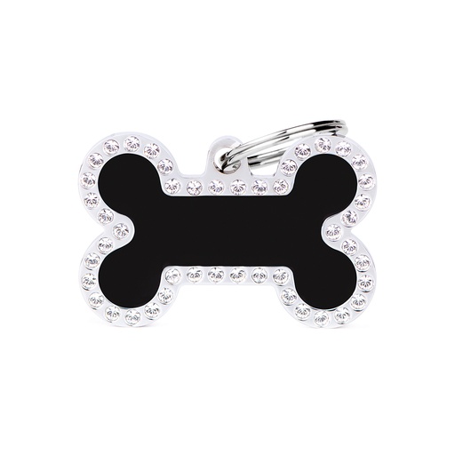 [MF25127] MyFamily Black Big Glam Bone