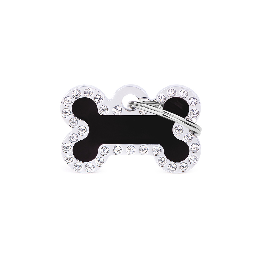 MyFamily Black Small Glam Bone