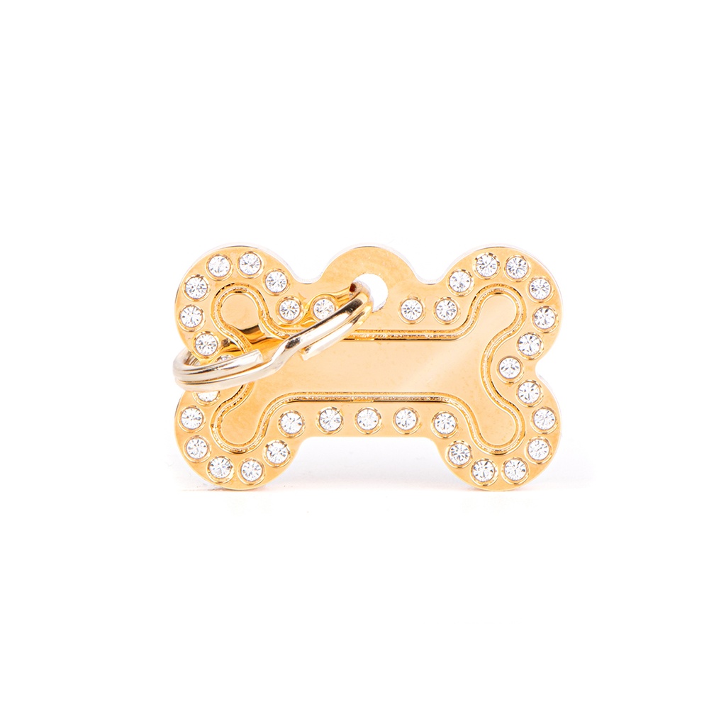 MyFamily Small Bone Glam Gold