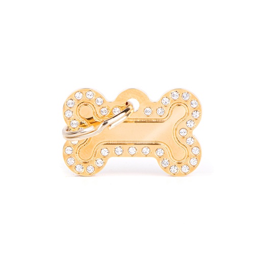 [MF27955] MyFamily Small Bone Glam Gold