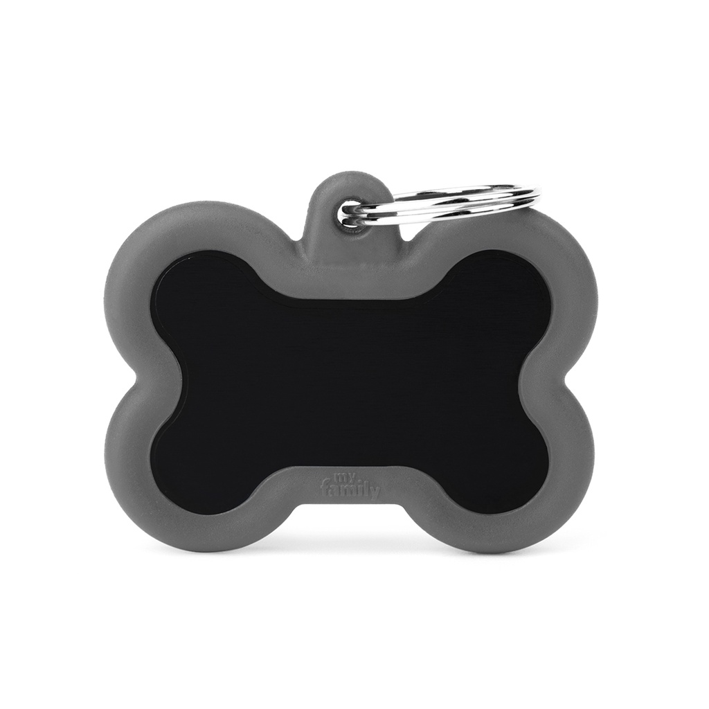 MyFamily Aluminium Black Bone With Grey Rubber