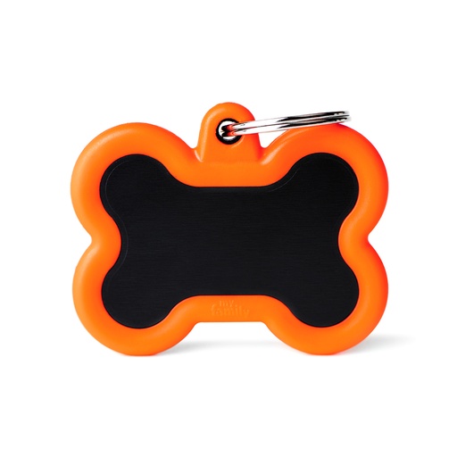 [MF21462] MyFamily Aluminium Black Bone With Orange Rubber