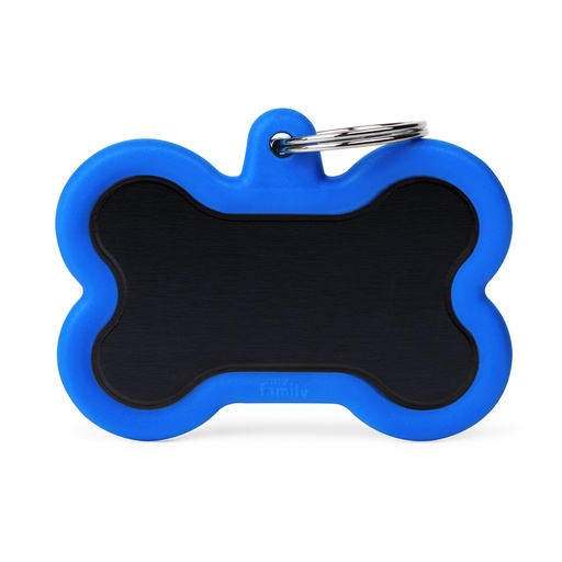 [MF21529] MyFamily Aluminium XL Black Bone With Blue Rubber
