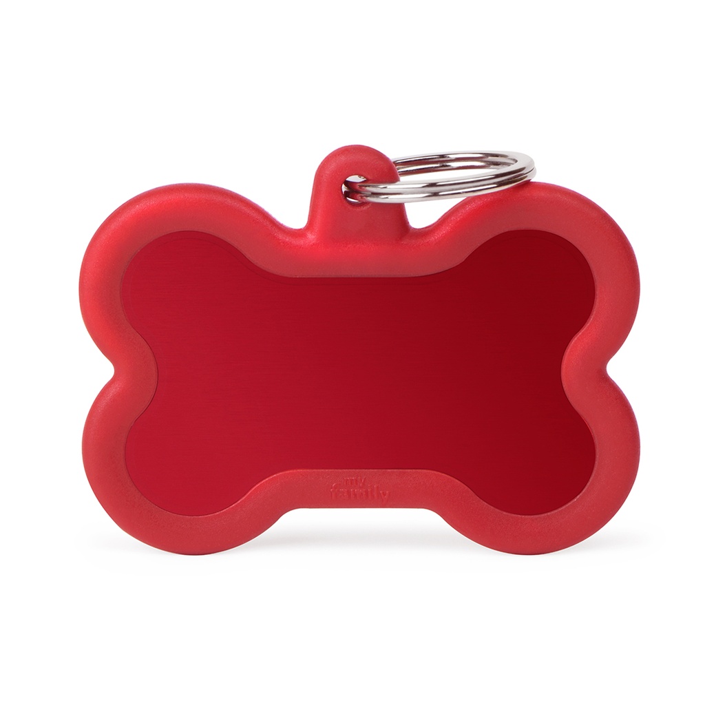 MyFamily Aluminium XL Red Bone With Red Rubber