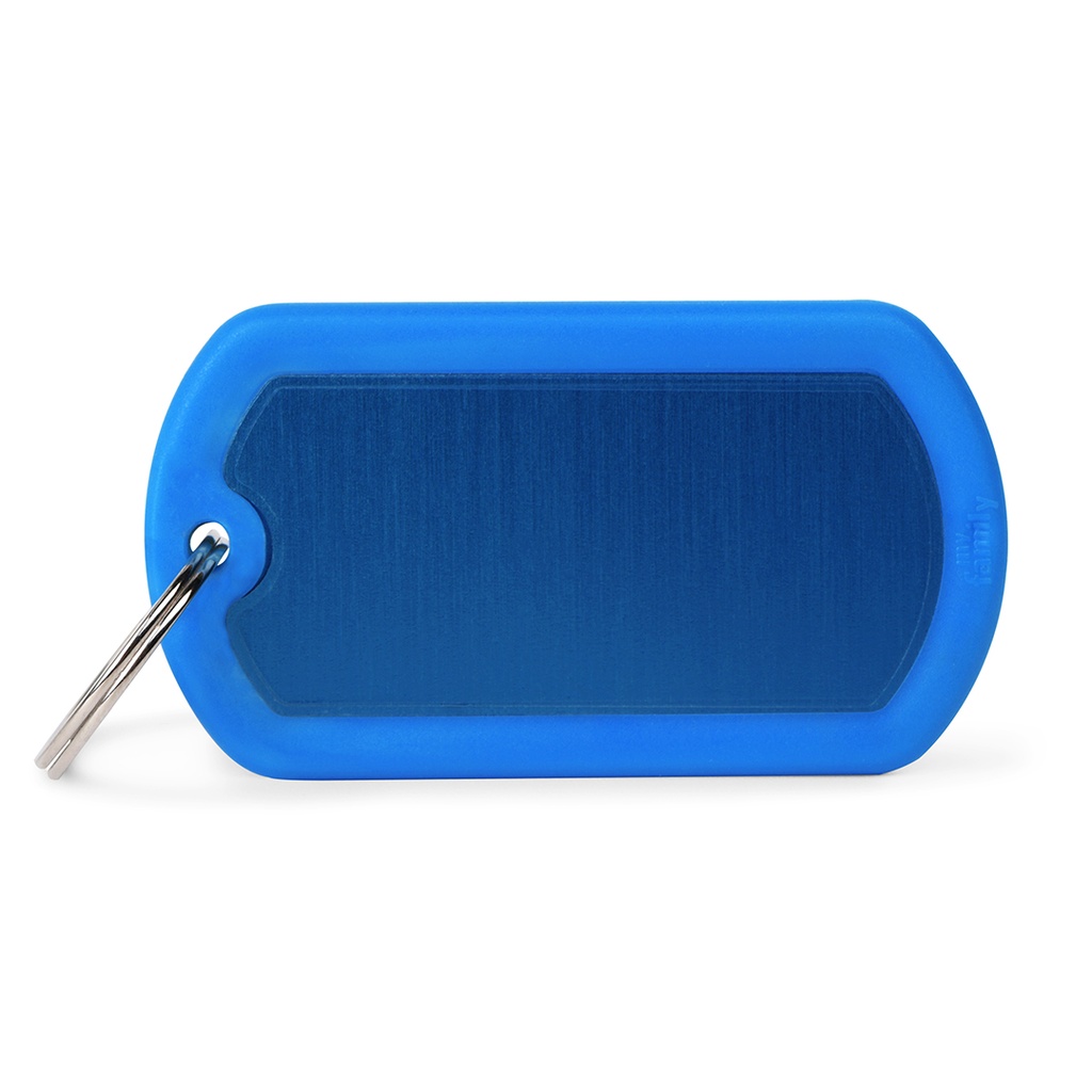 MyFamily Aluminium Blue Military With Blue Rubber