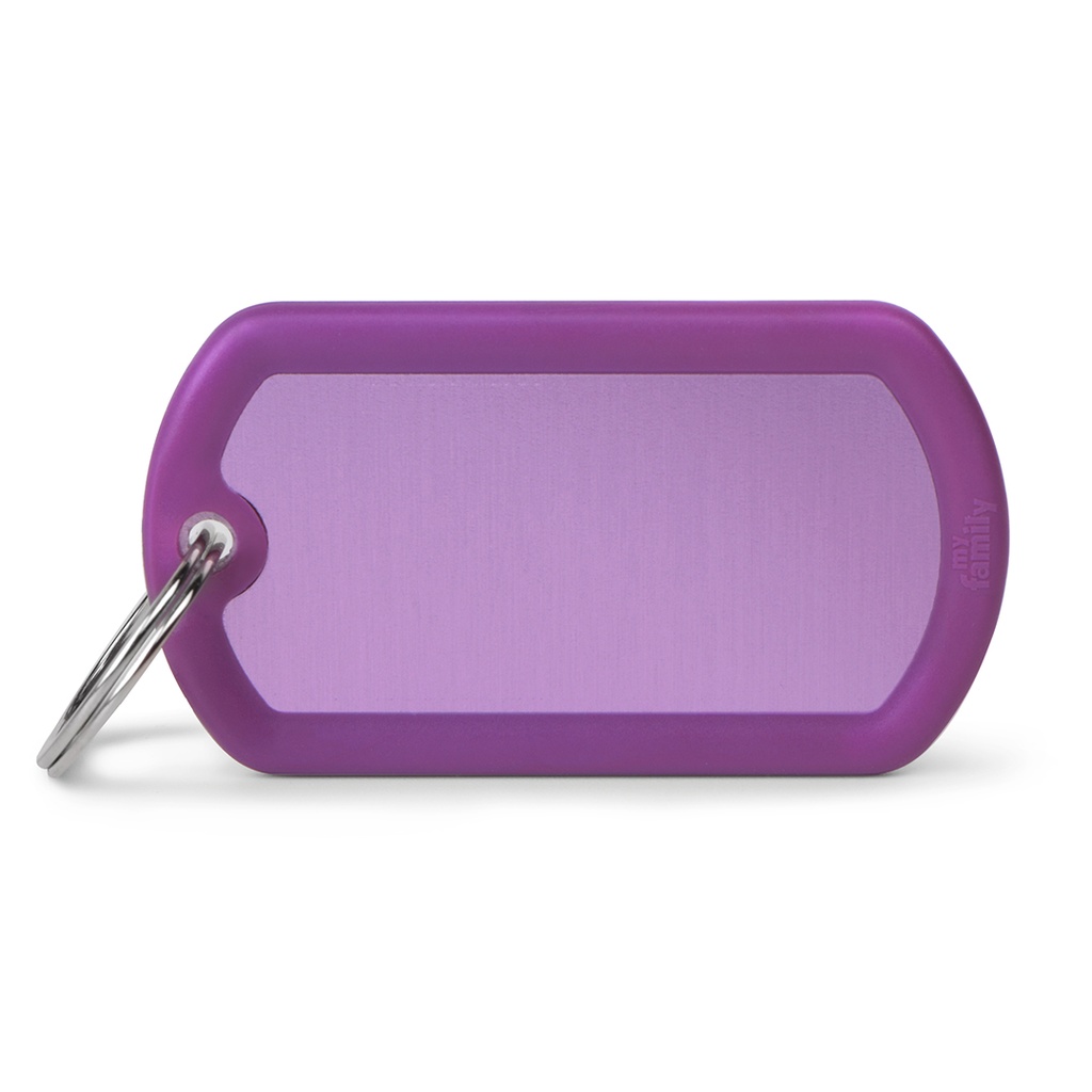 MyFamily Aluminium Purple Military With Purple Rubber