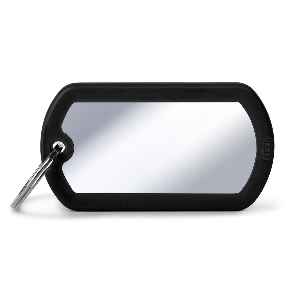 MyFamily Chromed Military With Black Rubber