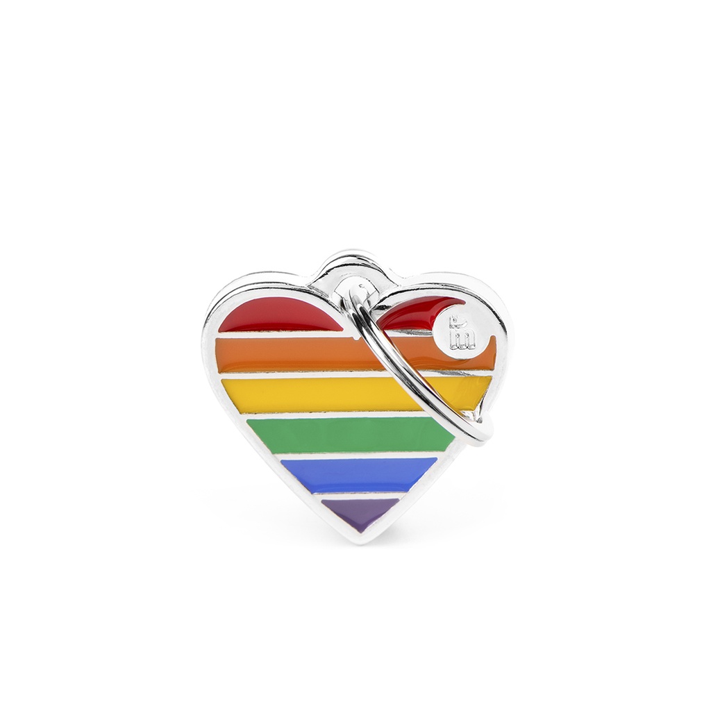 MyFamily Small Heart Rainbow