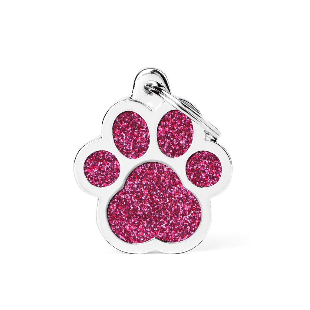MyFamily Big Paw Glitter Pink