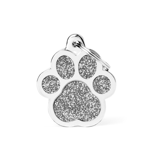 [MF27200] MyFamily Big Paw Glitter Grey