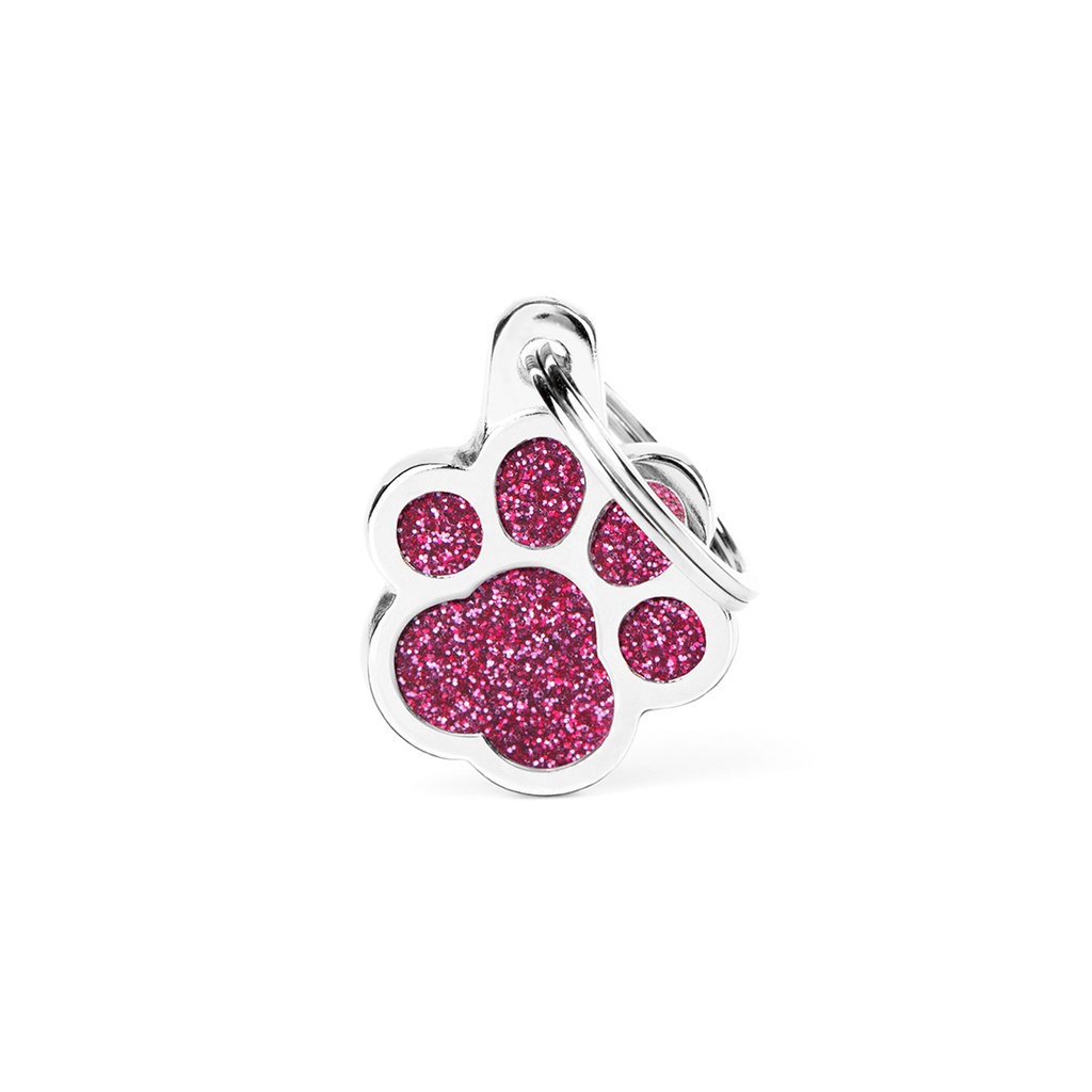 MyFamily Paw Glitter Pink