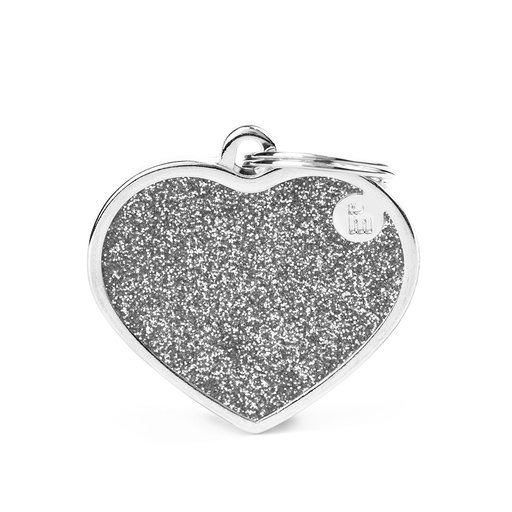 [MF21844] MyFamily Big Heart Grey