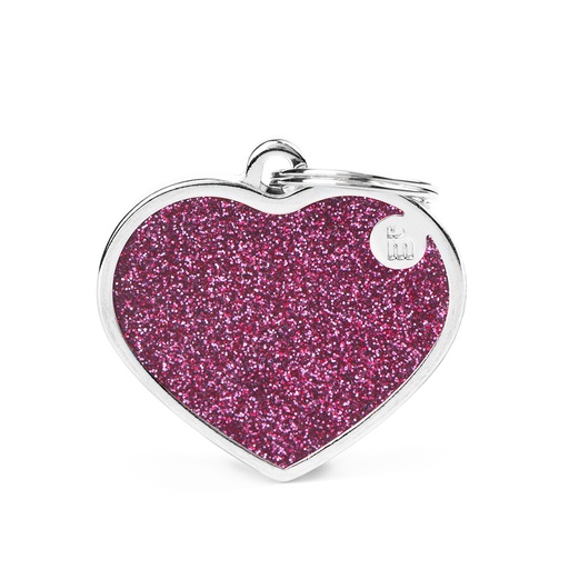 [MF21846] MyFamily Big Heart Pink