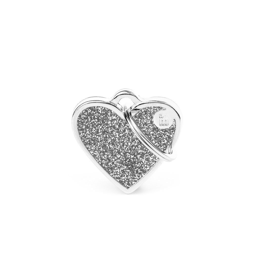 MyFamily Small Heart Grey