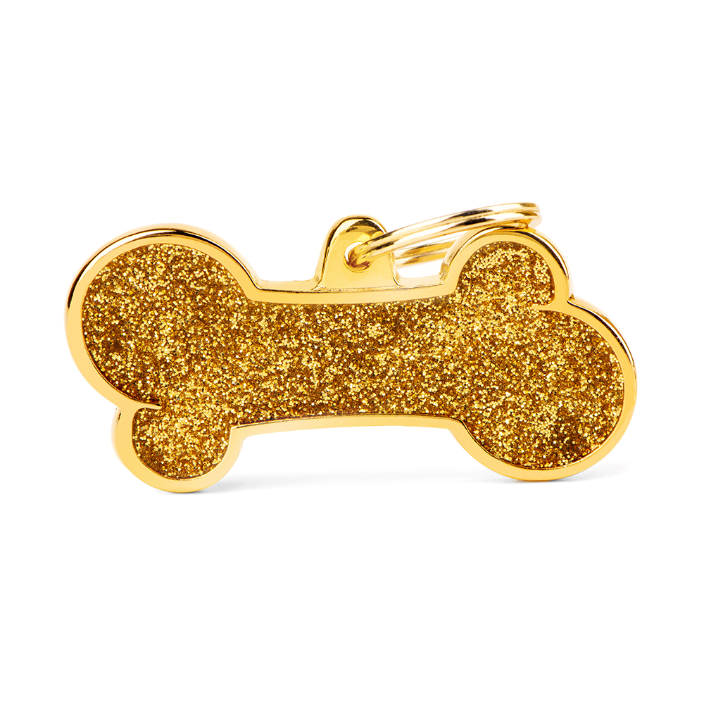 MyFamily XL Bone Glitter Gold