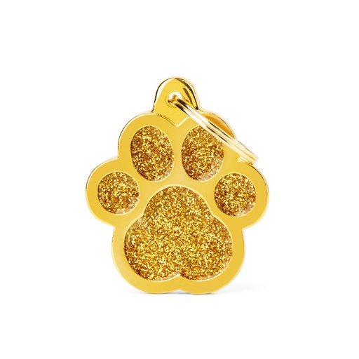 [MF27201] MyFamily Big Paw Glitter Gold