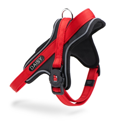 [MF81061] MyFamily Y Harness Memopet ID Red XS