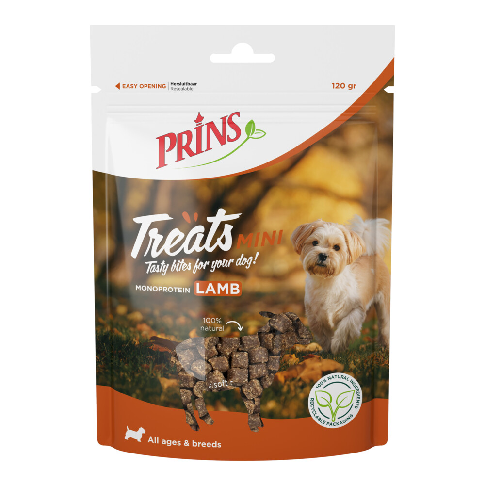 Prins Dog Treats Lamb Mini (10 x 120 gr)