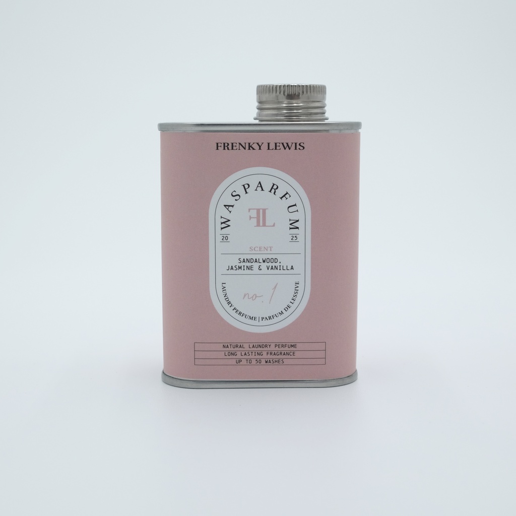 Frenky Lewis Wasparfum Sandalwood, Jasmine & Vanilla 200 ml.