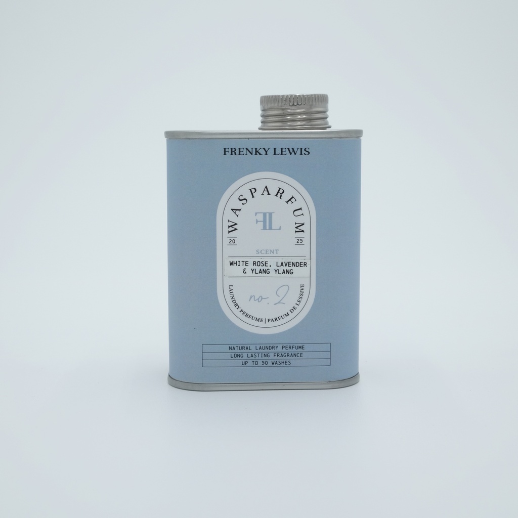 Frenky Lewis Wasparfum White Rose, Lavender, Ylang Ylang 200 ml.