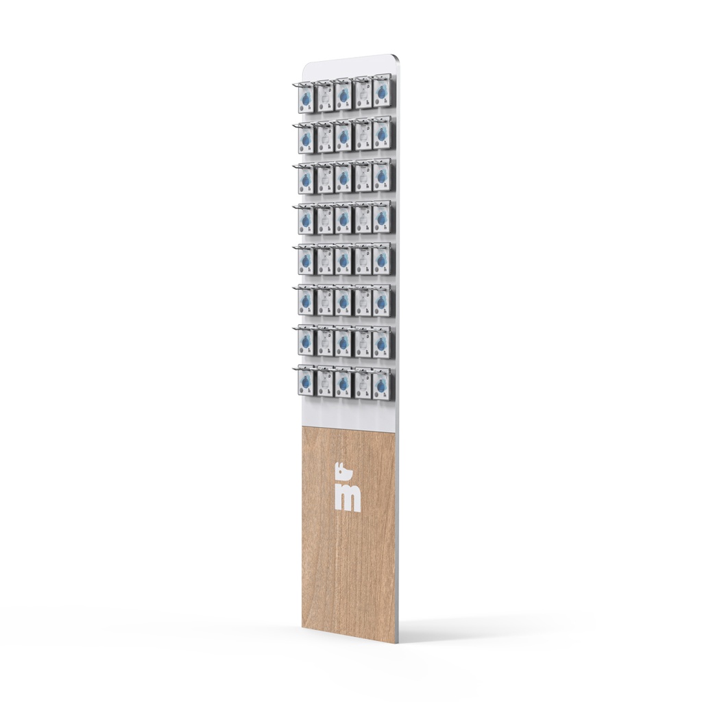 MyFamily Modular Display Tags Panel 1X40 Pcs 18Mm Th.