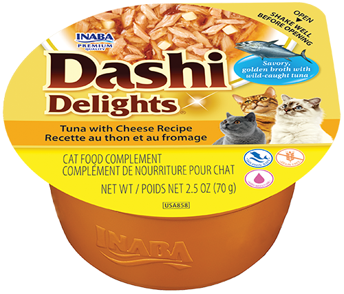 Inaba Dashi Delights Tuna With Cheese (6 x 70 gr.)