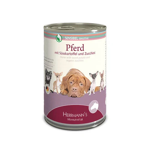 Herrmanns Sensitive Paard 6 x 400 gr.