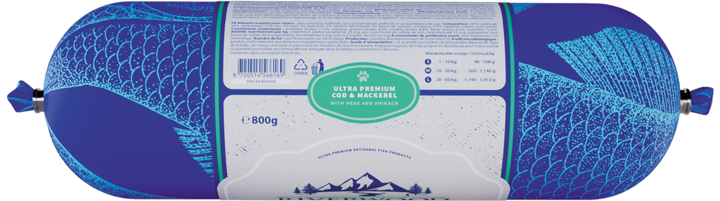Riverwood Fish Sausage Cod & Mackerel