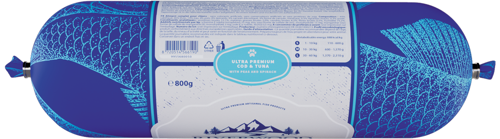 Riverwood Fish Sausage Cod & Tuna