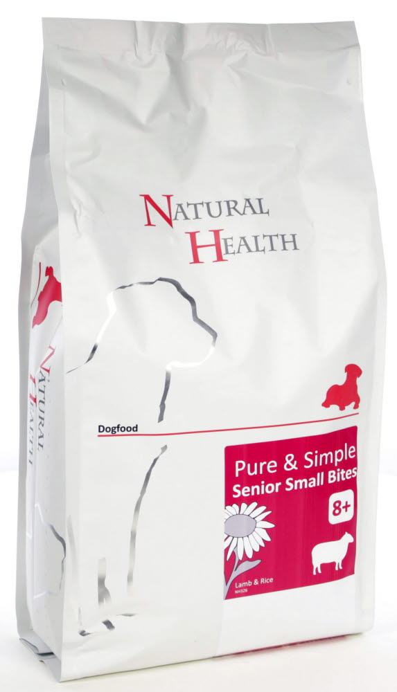 Natural Health Dog Lamb & Rice Senior Small Bites