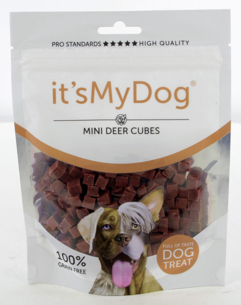 it's My Dog Mini Deer Cubes 85 gr.